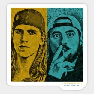 Jay and Silent Bob. Sticker